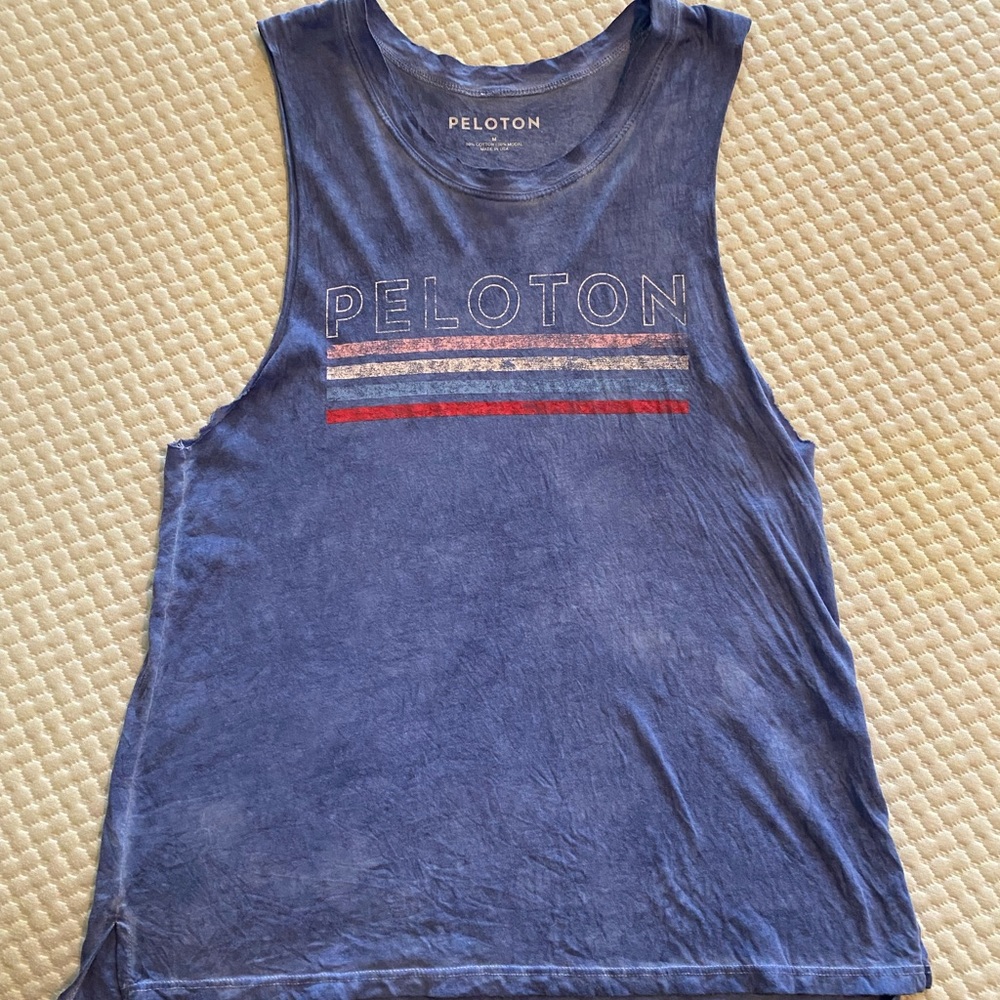 Peloton cotton & modal muscle tee